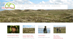 Desktop Screenshot of kulturlandskab.dk